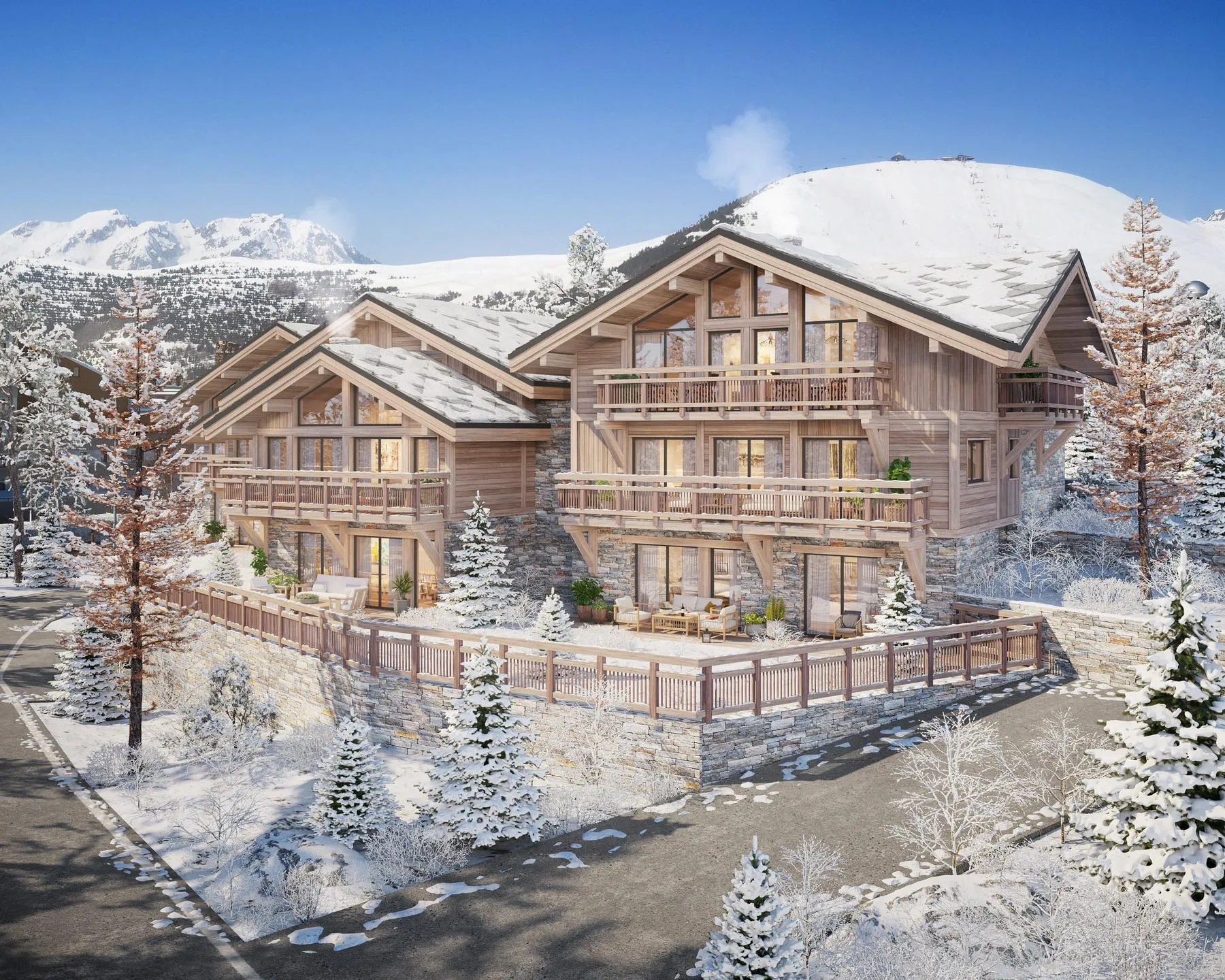 Chalet n°13 - Petit collectif - Lillehamer 3 logements