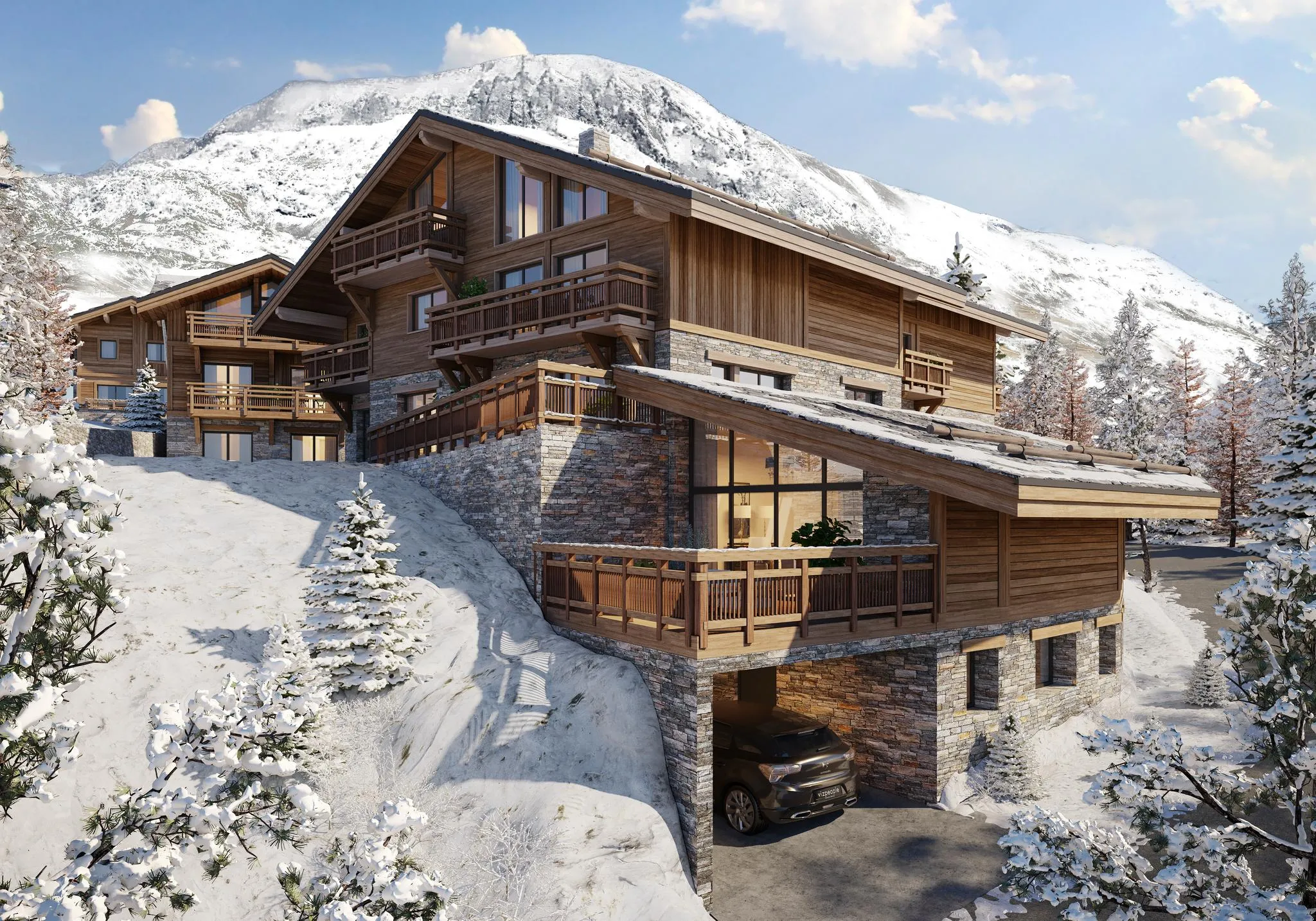 Chalet n°14 et n°16