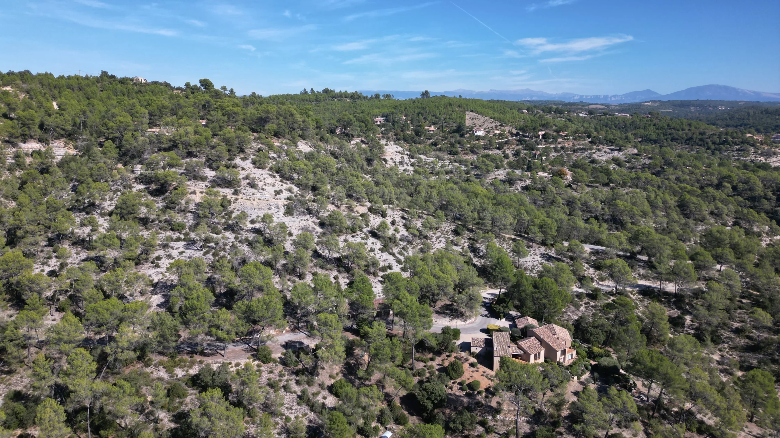 Vue depuis un drone